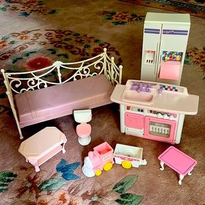 Vintage Barbie Furniture Kitchen